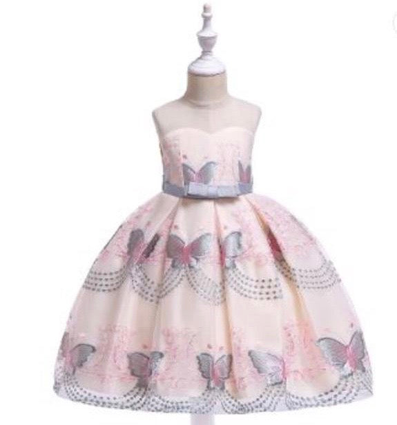 Girls Butterfly Tulle Dress