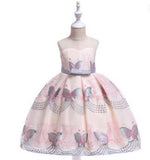 Girls Butterfly Tulle Dress