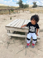 Boys Mini Boss Tee and Jogger 2-Piece Set