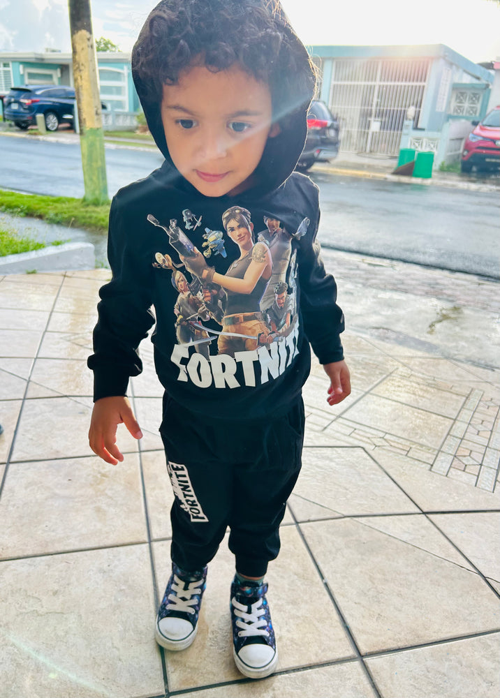 Fortnite hoodie and pants set on sale