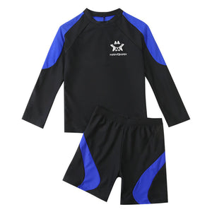 Boys Blue Swimsuit Set