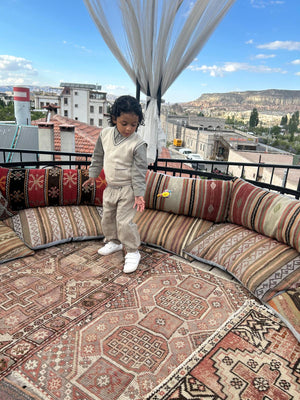 Long Pants and Green Shirt Set for Boys