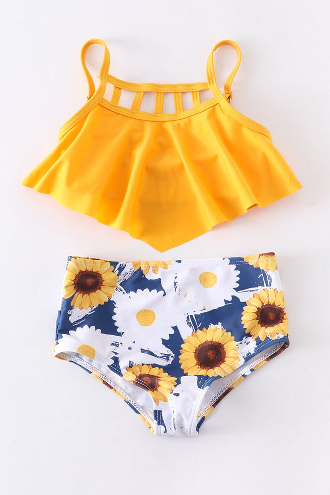 Sunflowers & Daisies Mommy and Me Swim Sets