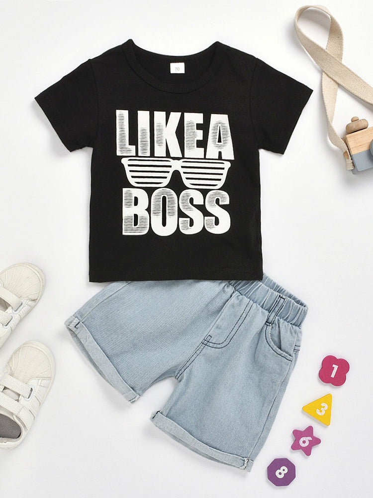 Boys Like A Boss 2-Piece Set – KStyle kids Boutique