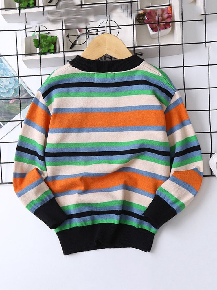 Boys Striped Sweater