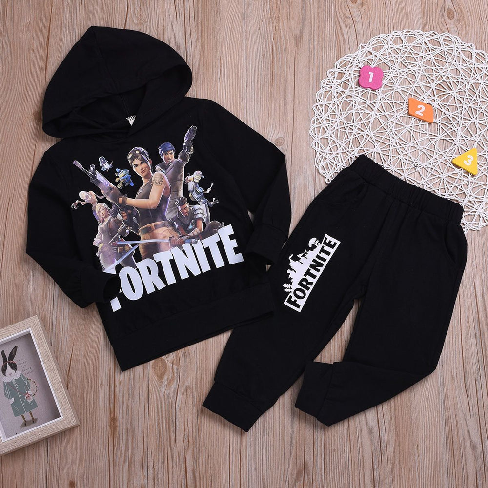 Boys Fortnite Hoodie and Pants Set