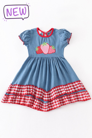Girls Strawberries Dress